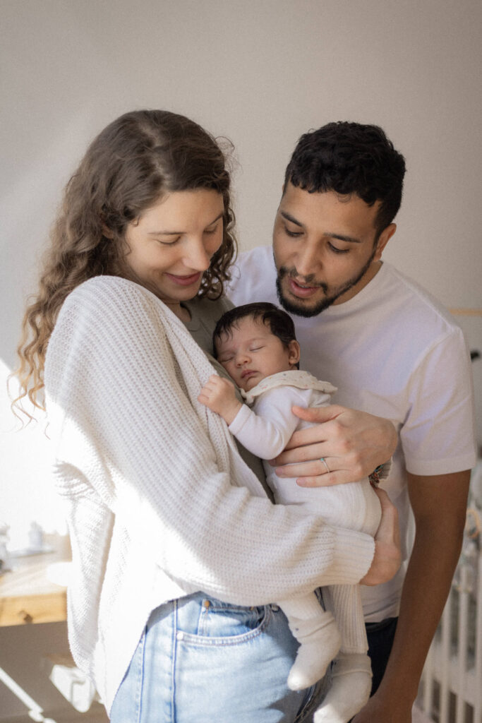 Familie, Newborn, Wochenbett, Kufstein, Langkmapfen, Fotoschooting, Baby