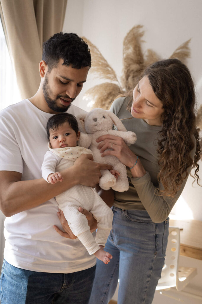 Hase, Newborn, Familie, Zuhause, Bpho, Boho Style